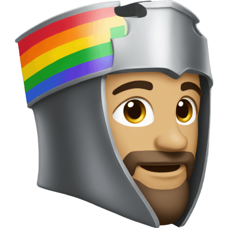 Gay crusader emoji