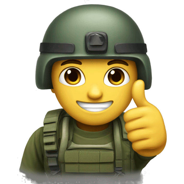 special forces thumbs up emoji