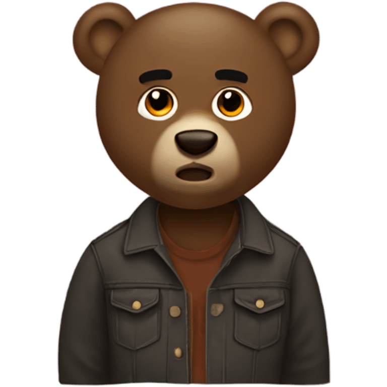 Kanye west bear emoji