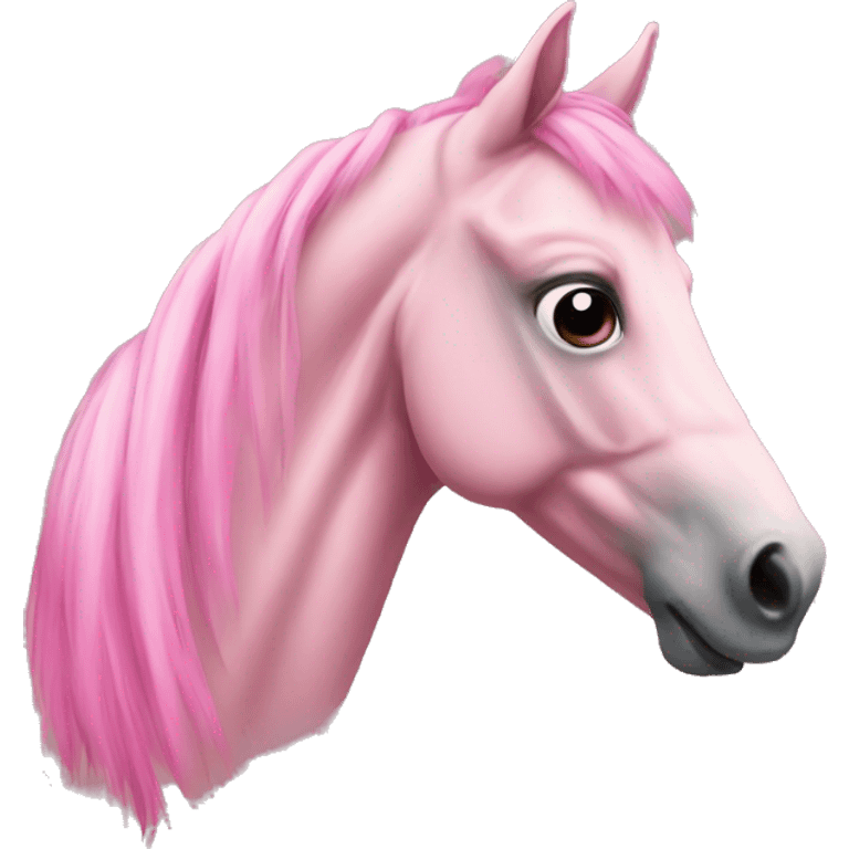 Pink horse emoji