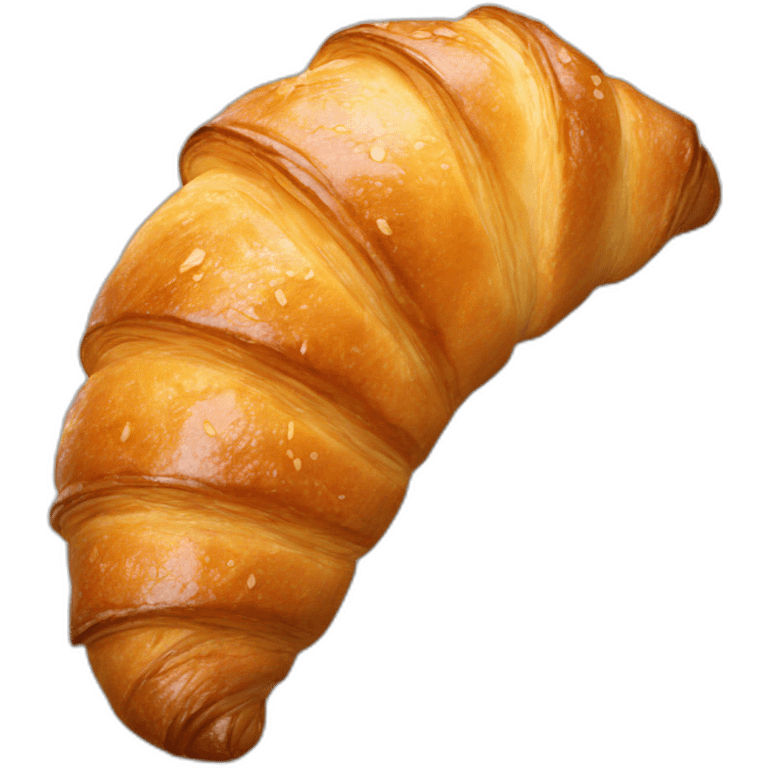 nibbling croissant emoji