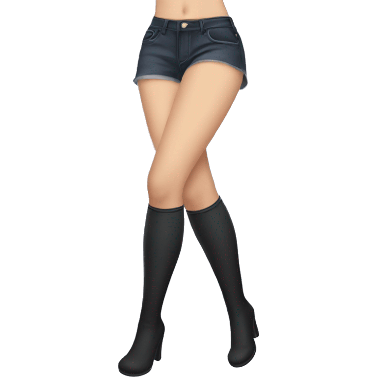 Femboy thigh highs emoji