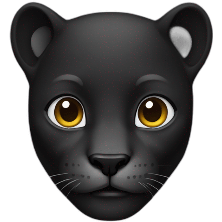 black panter emoji