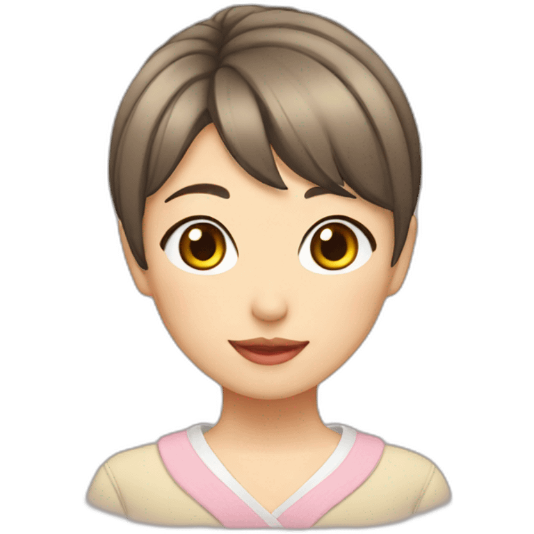 Shorthair-Japanese-girlfriend emoji