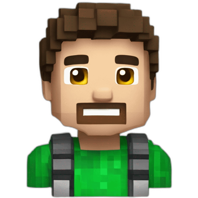 Steve from minecraft emoji