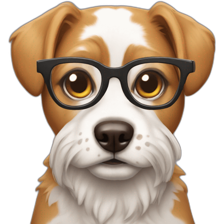 megane-dog emoji