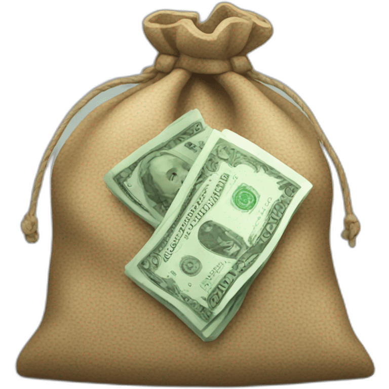 bag of money emoji