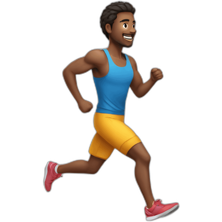 running boyfriend emoji