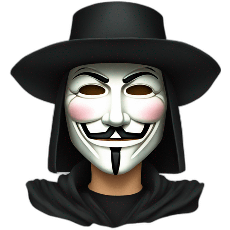 V for vendetta emoji