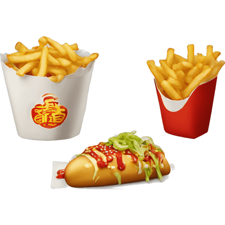 chinese fast food emoji