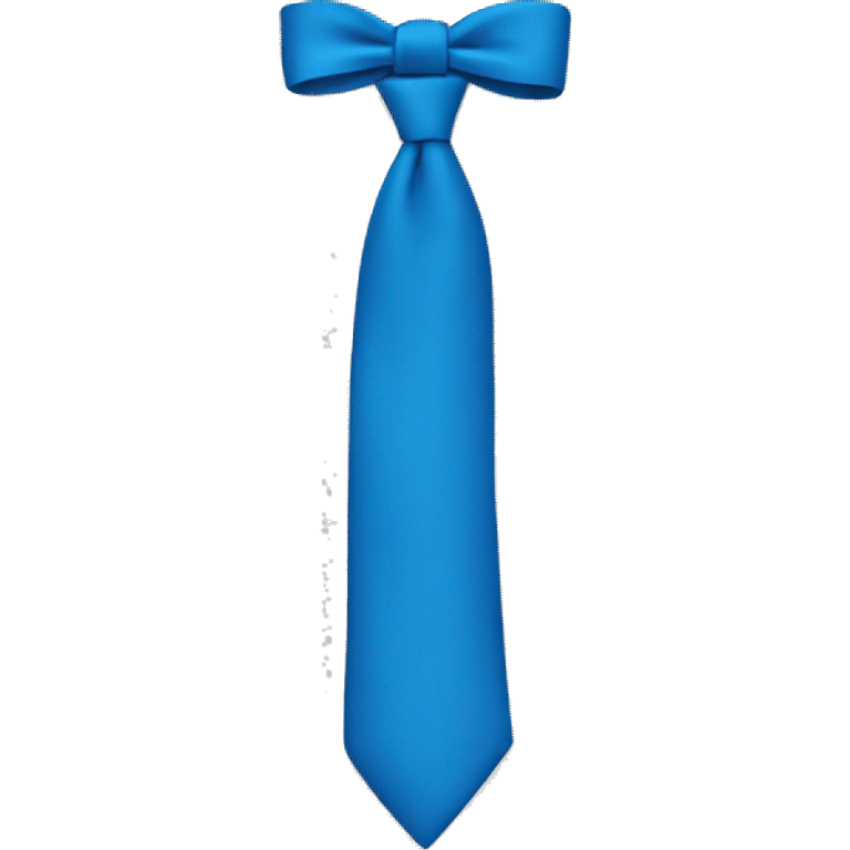 thin blue ties bow emoji