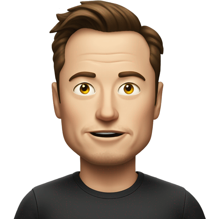 Elon musk sweaty emoji