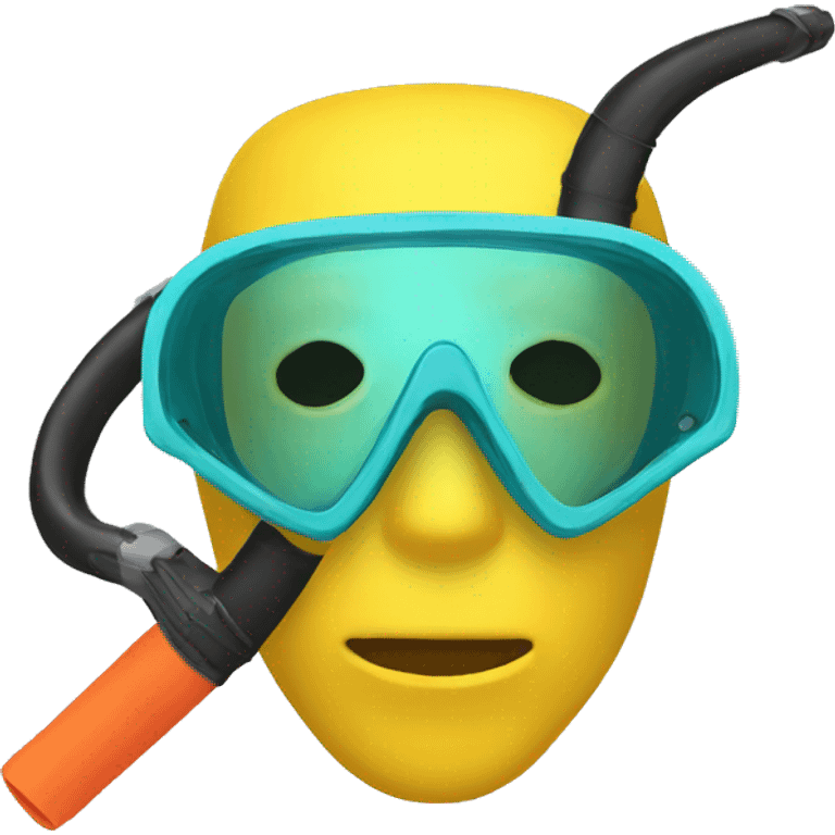 mask and snorkel emoji