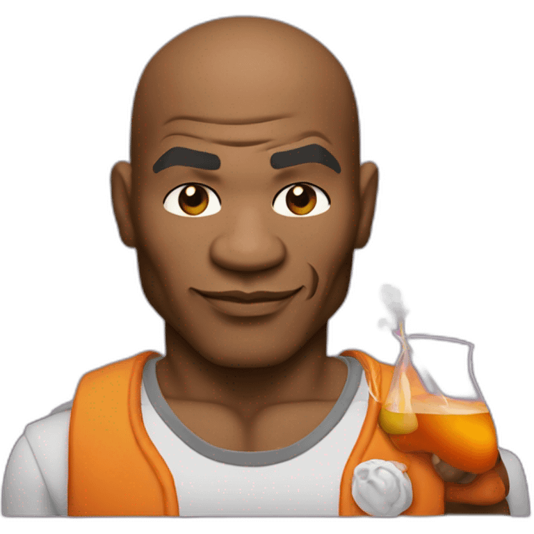 mike tyson and potion emoji