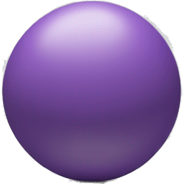 single yoga ball, only color, no smiley emoji