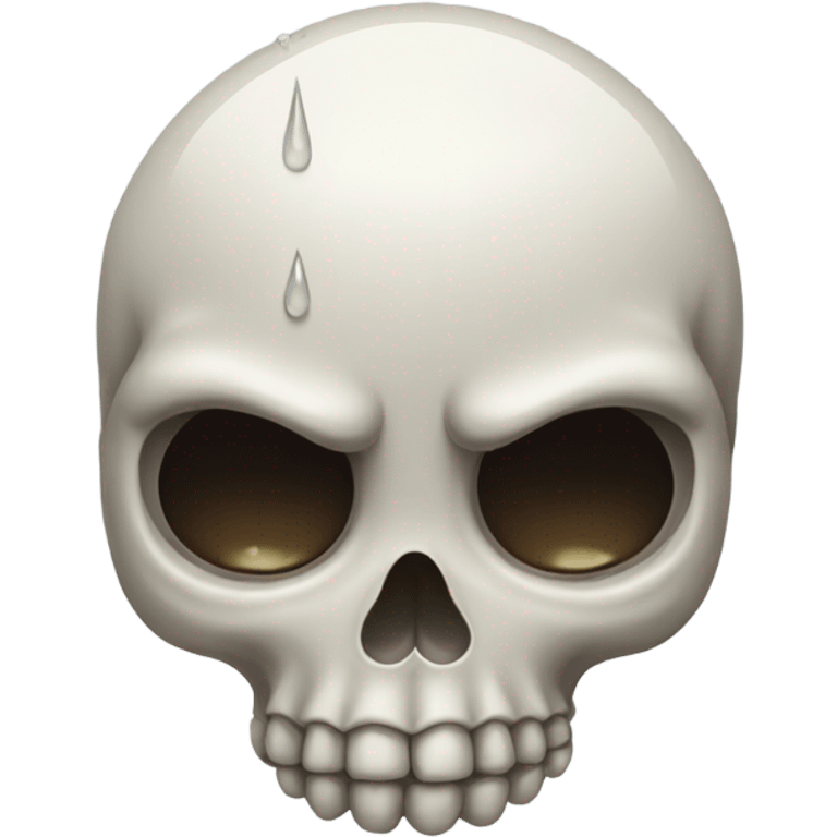 Skull with tears emoji