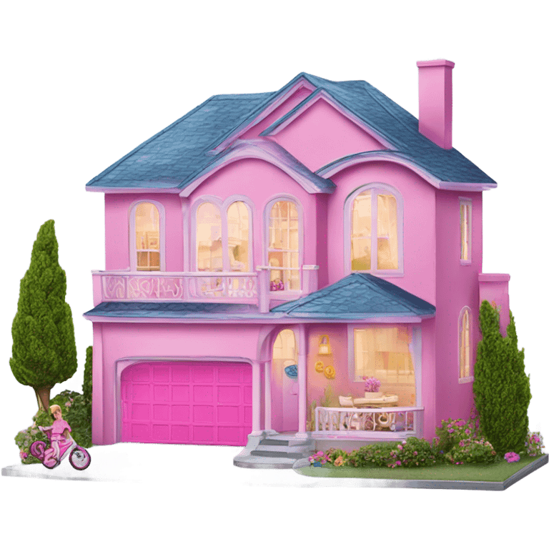 Barbie dream house emoji