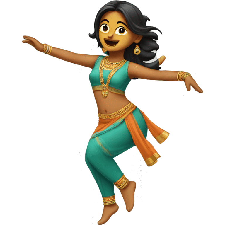 dancing girl indian emoji