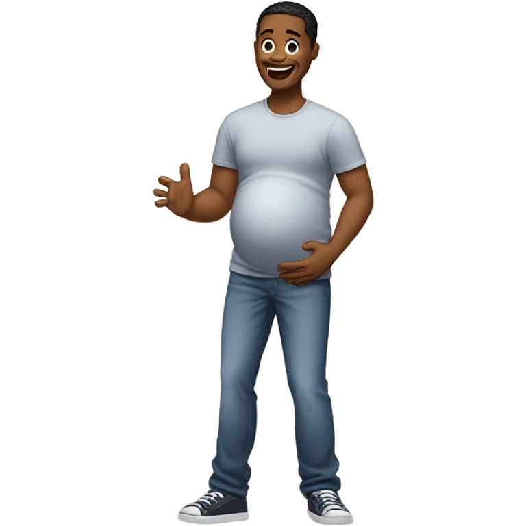 pregnant man emoji