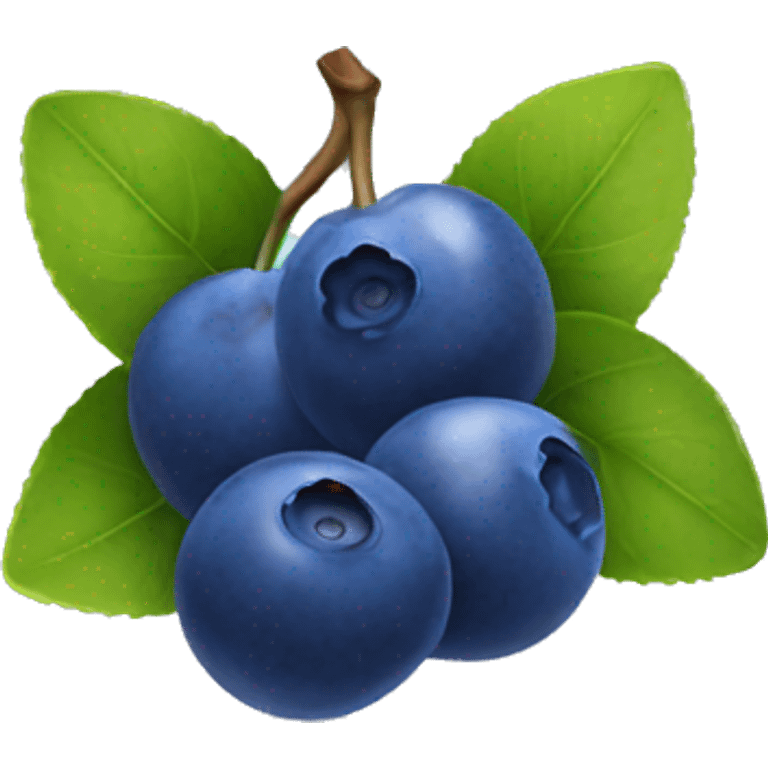 Blueberry emoji