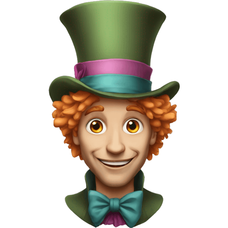 Crazy hatter emoji