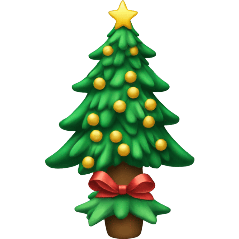 Christmas tree emoji