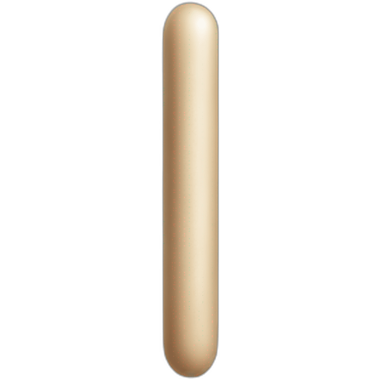 thick shaft with bulbous end emoji