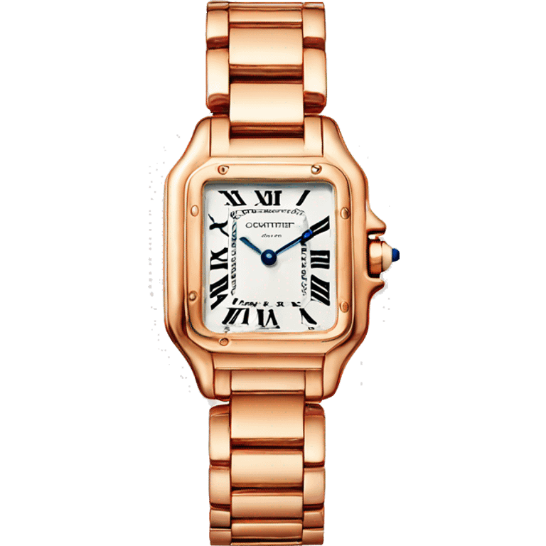 Cartier watch  emoji