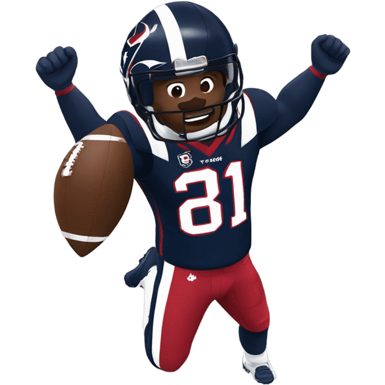 Houston Texans touchdown emoji