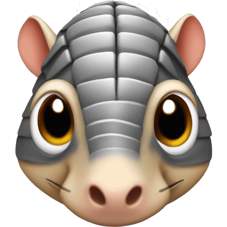 Armadillo Head emoji