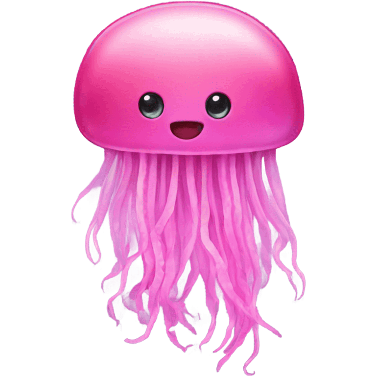 Pink jellyfish  emoji