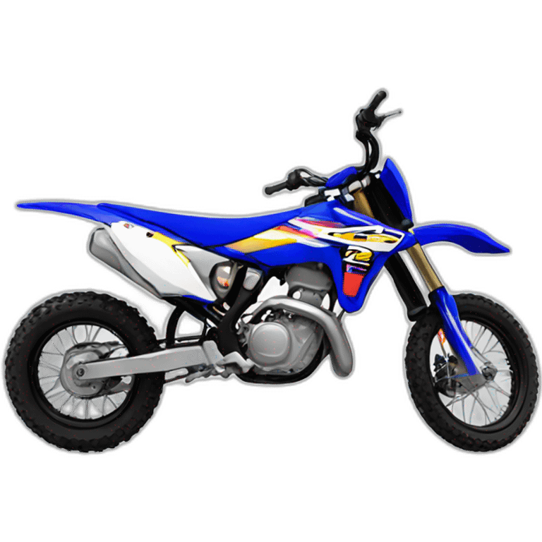 Moto cross yz emoji