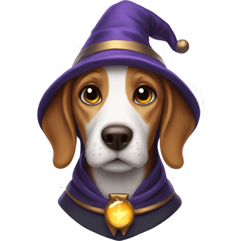 Wizard beagle  emoji