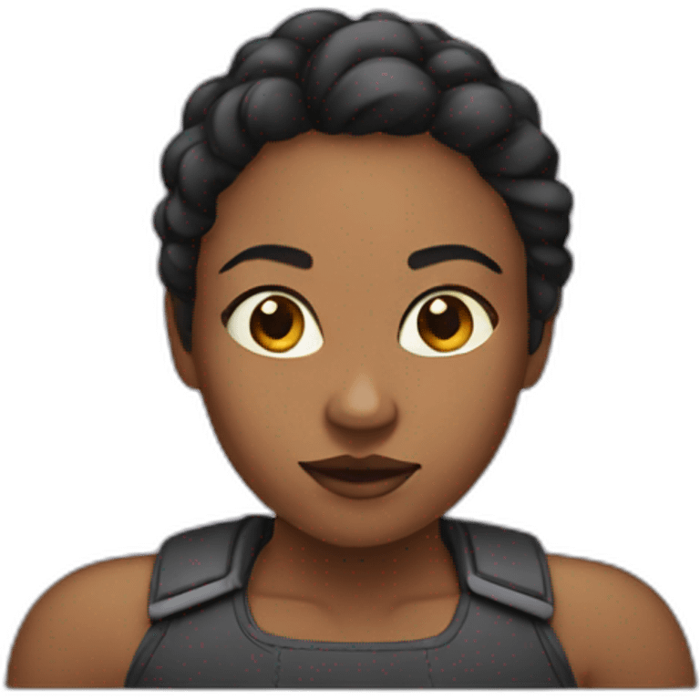 Strong woman emoji