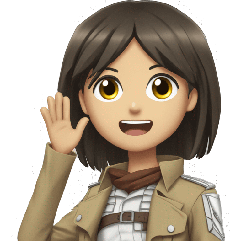 Sasha Braus anime attack on titan emoji