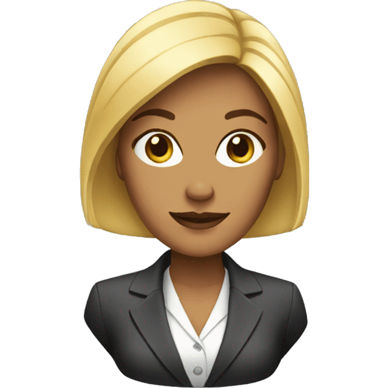 Business woman emoji