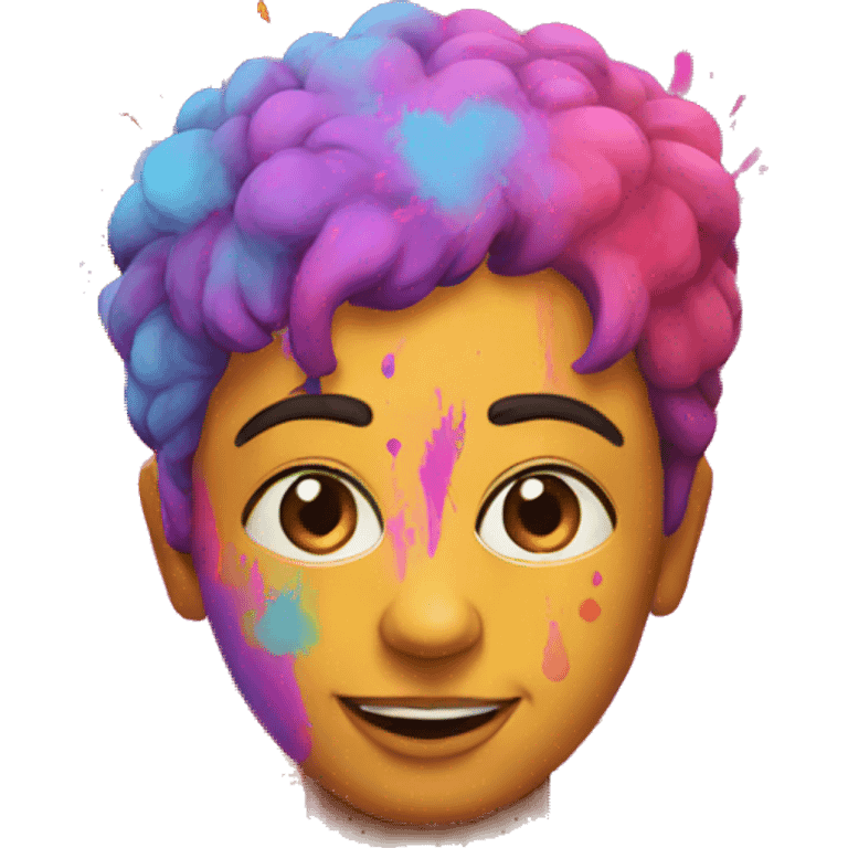 Holi  emoji