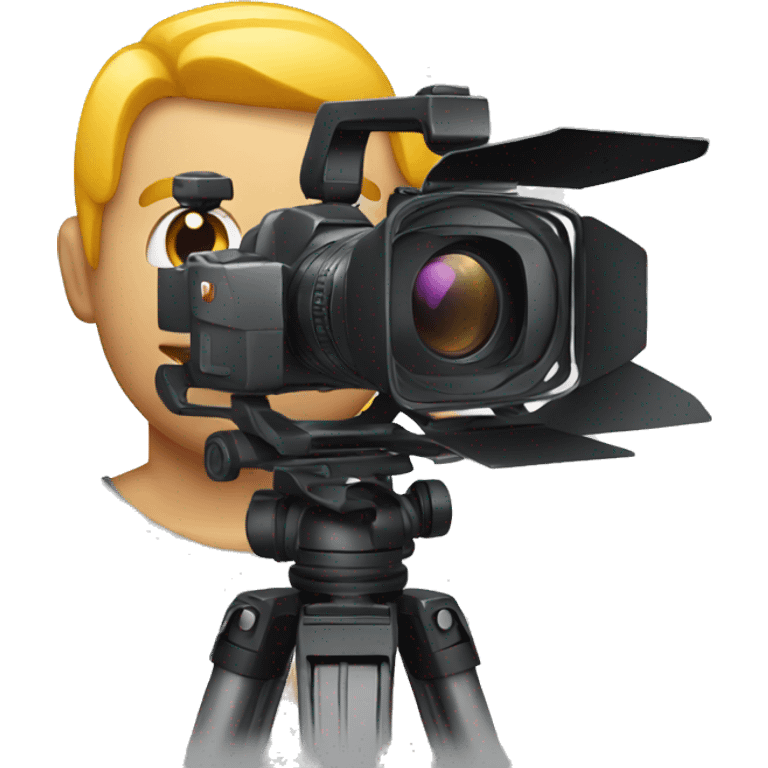 Camera man emoji