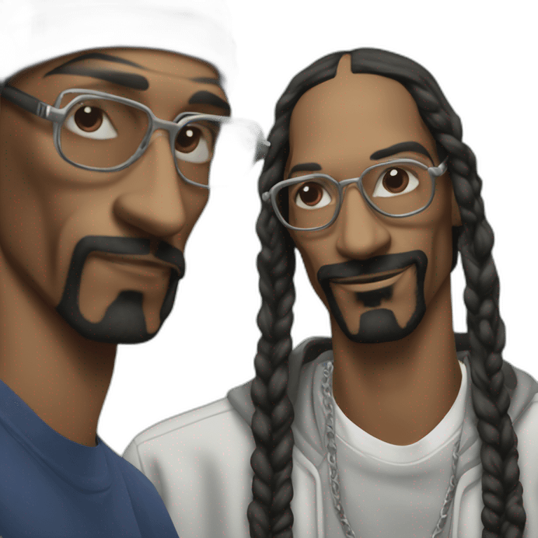 Snoop dogg ando twopack emoji