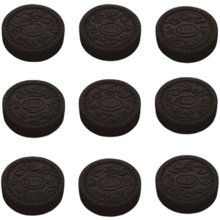 Oreo emoji