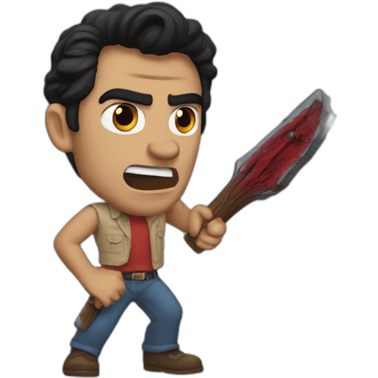 Ash vz evil dead emoji