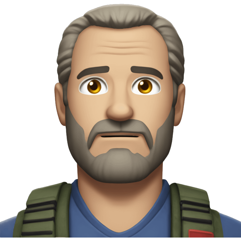 Barry Burton from Resident Evil emoji