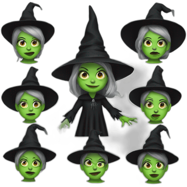 Wicked witch’s whims emoji