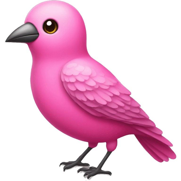 pink bird emoji