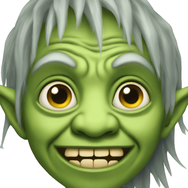 Troll goblin emoji