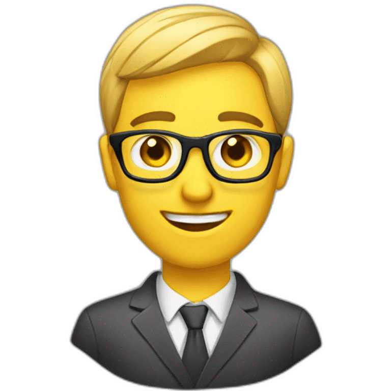 a marketing analyst emoji