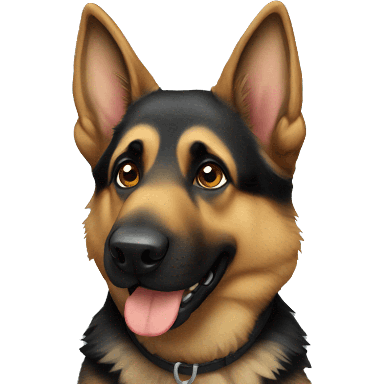 German shepherd  emoji