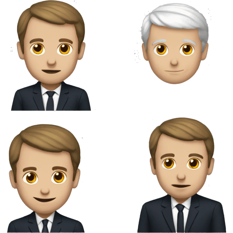 Emmanuel Macron emoji