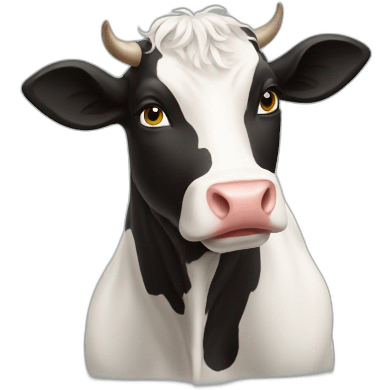 Une vache emoji