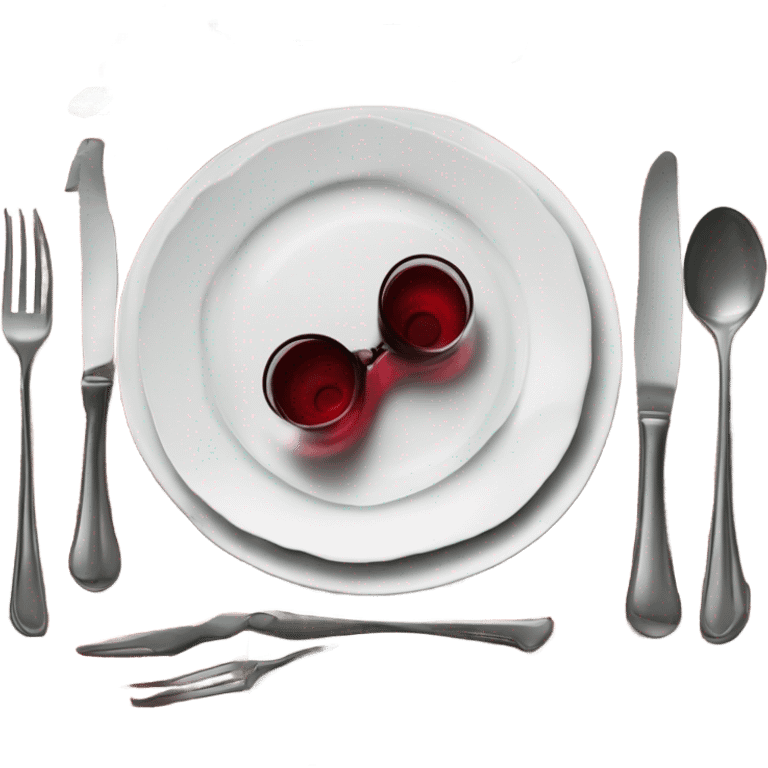 Dinner party table  emoji